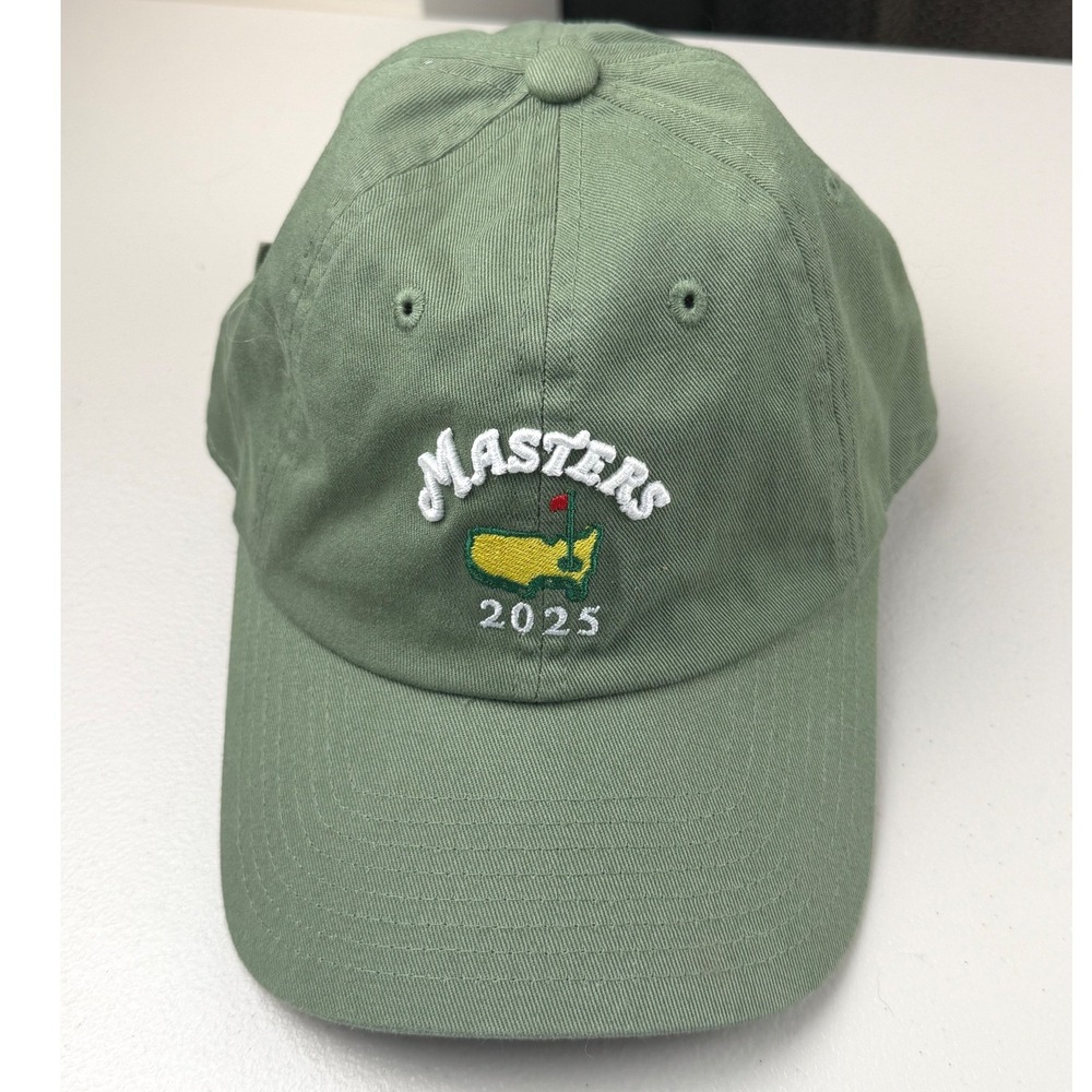 Masters 2025 American Needle Green Golf Hat Adjustable Strapback Cap